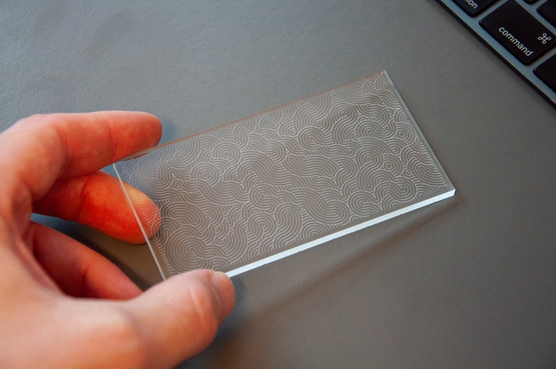 Laser cut truchet tiles 